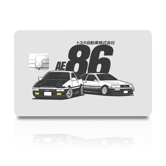 Flex Designs Credit Card AE86 Full Skins - Cars  Credit Card & Debit Card Skin