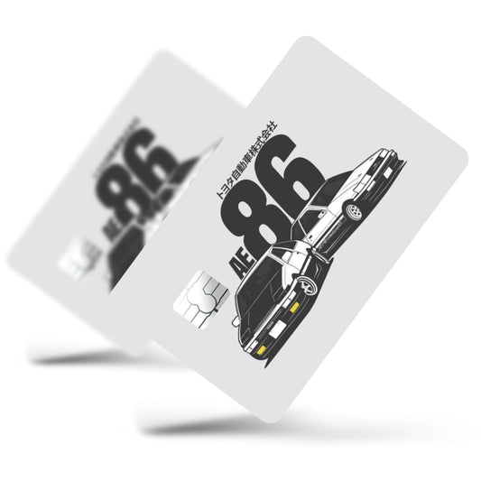 Flex Designs Credit Card AE86 Full Skins - Cars  Credit Card & Debit Card Skin