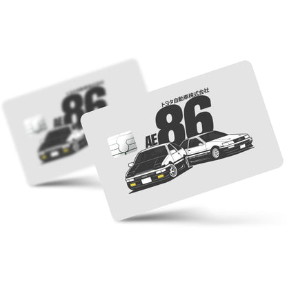 Flex Designs Credit Card AE86 Full Skins - Cars  Credit Card & Debit Card Skin