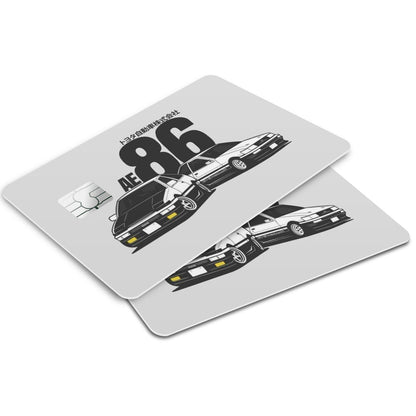 Flex Designs Credit Card AE86 Window Skins - Cars  Credit Card & Debit Card Skin