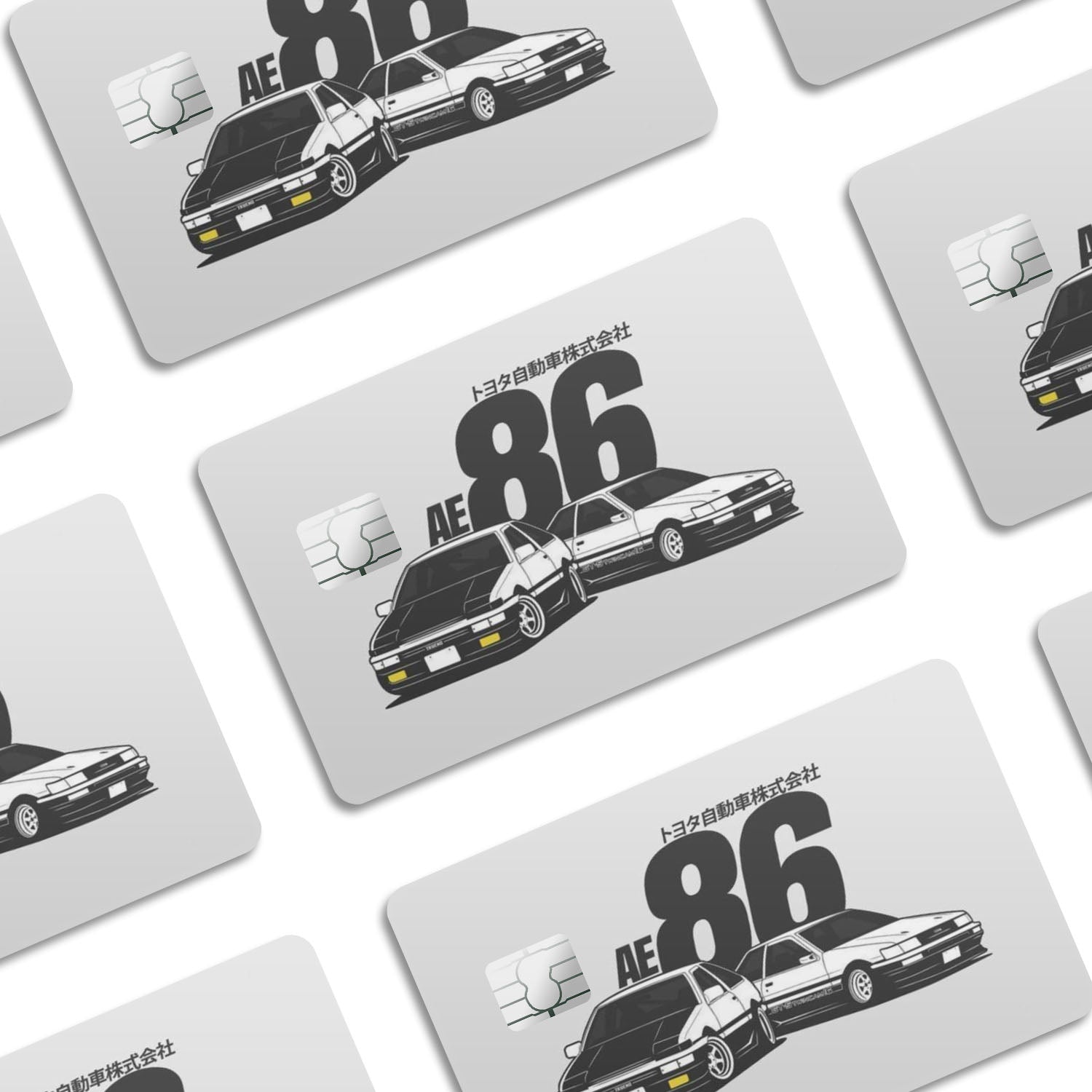 Flex Designs Credit Card AE86 Window Skins - Cars  Credit Card & Debit Card Skin