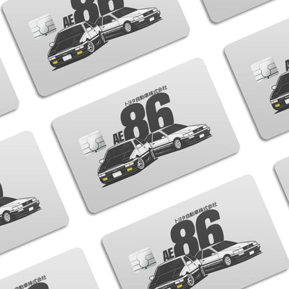 Flex Designs Credit Card AE86 Window Skins - Cars  Credit Card & Debit Card Skin
