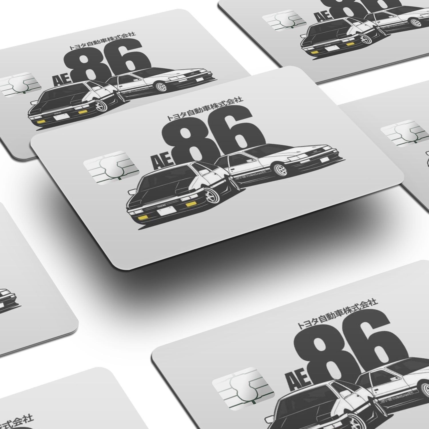 Flex Designs Credit Card AE86 Window Skins - Cars  Credit Card & Debit Card Skin