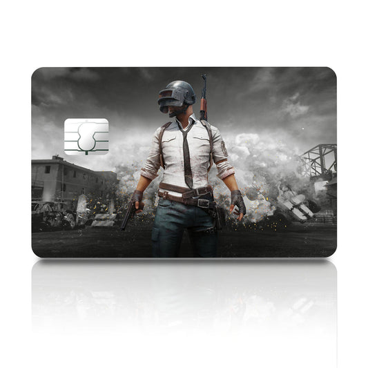 Flex Designs Credit Card PUBG Guy Full Skins - Game PUBG Credit Card & Debit Card Skin
