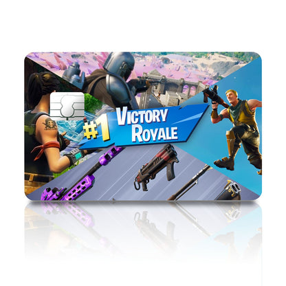 Flex Designs Credit Card #1 Victory Royale Full Skins - Game Fortnite Credit Card & Debit Card Skin