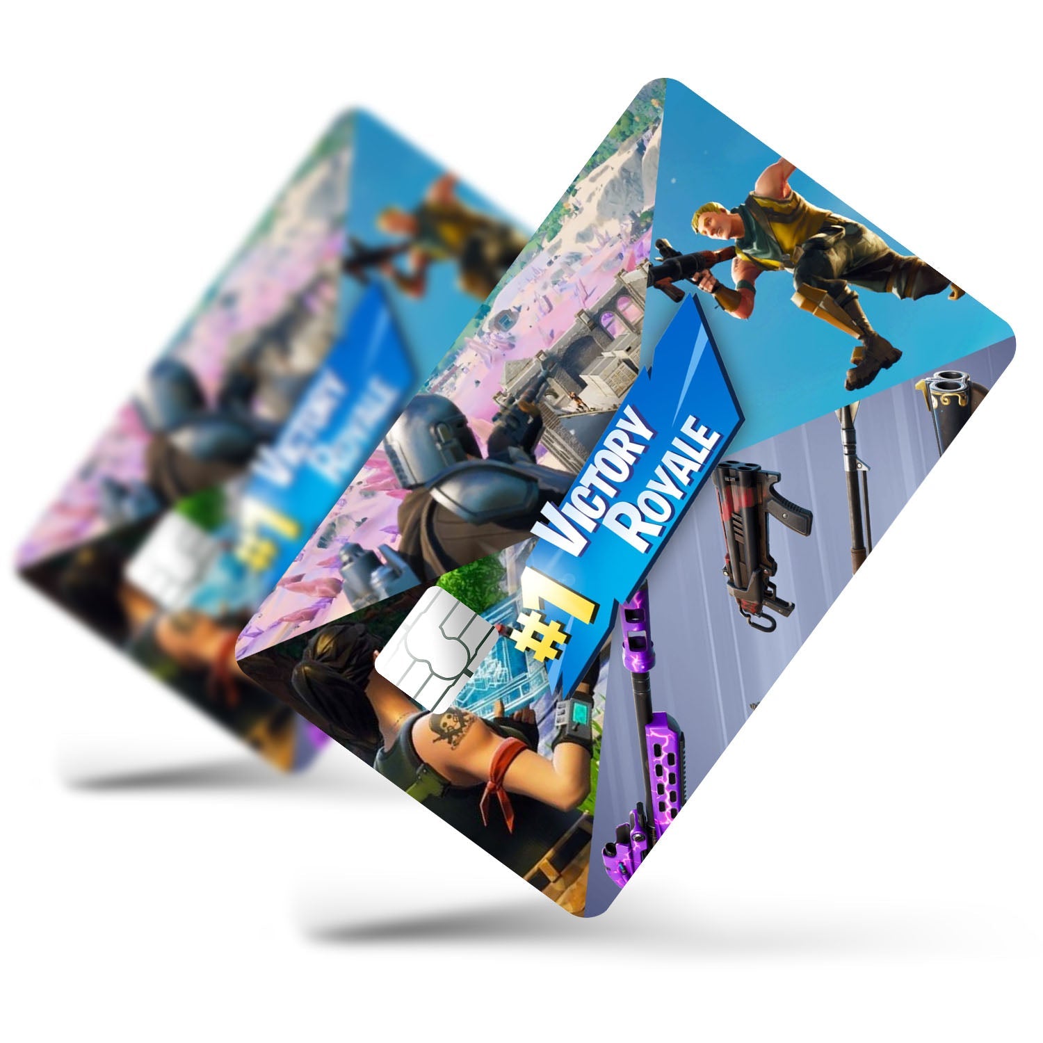 Flex Designs Credit Card #1 Victory Royale Full Skins - Game Fortnite Credit Card & Debit Card Skin