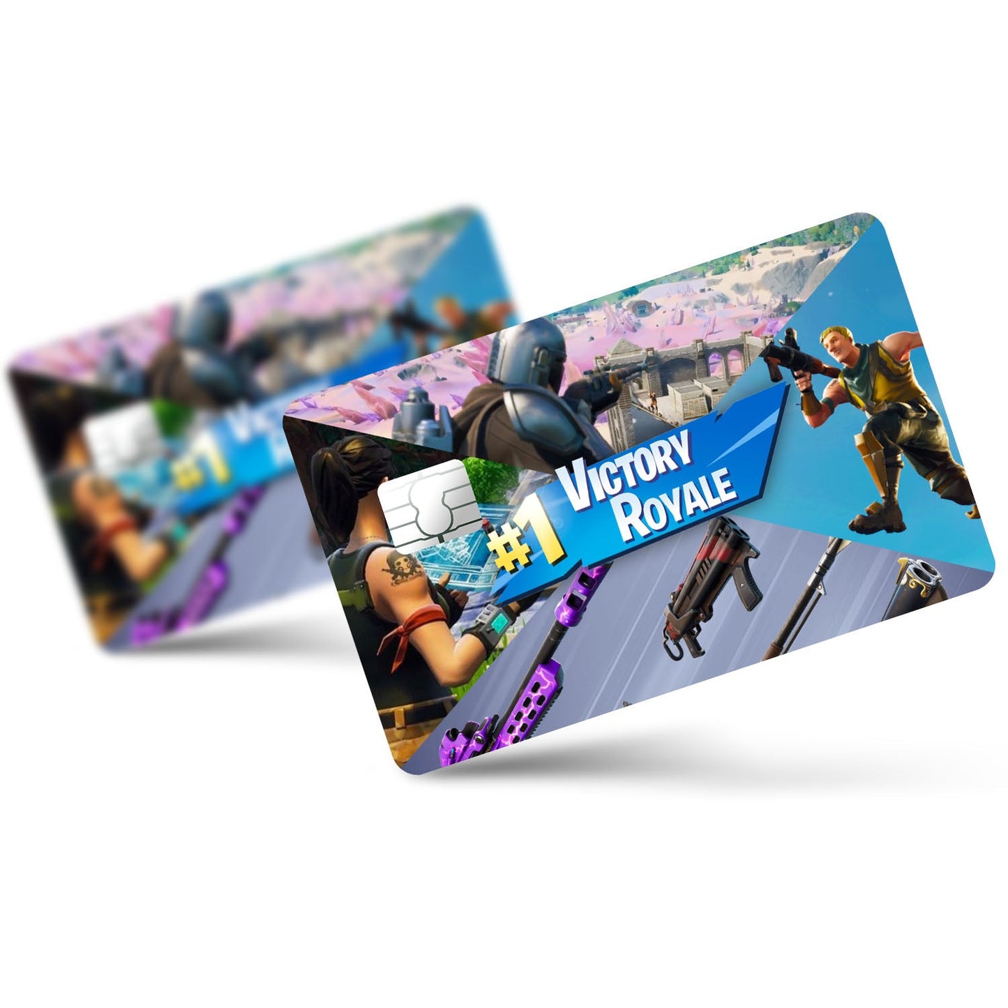 Flex Designs Credit Card #1 Victory Royale Full Skins - Game Fortnite Credit Card & Debit Card Skin