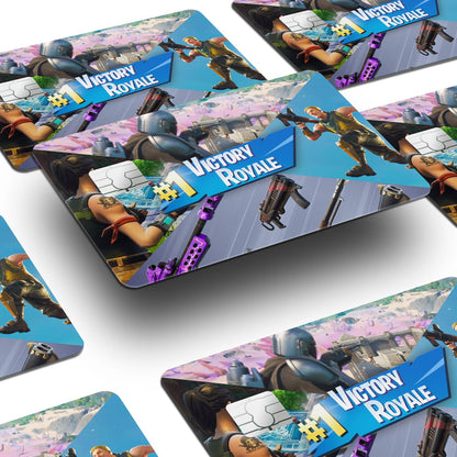 Flex Designs Credit Card #1 Victory Royale Window Skins - Game Fortnite Credit Card & Debit Card Skin