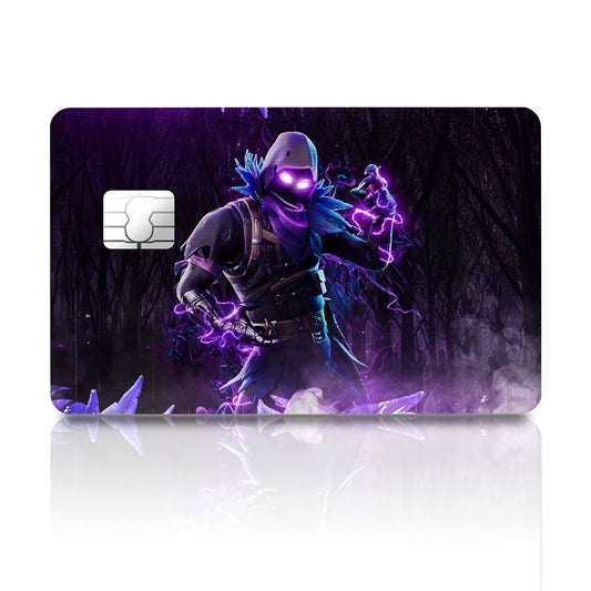 Flex Designs Credit Card Raven Full Skins - Game Fortnite Credit Card & Debit Card Skin