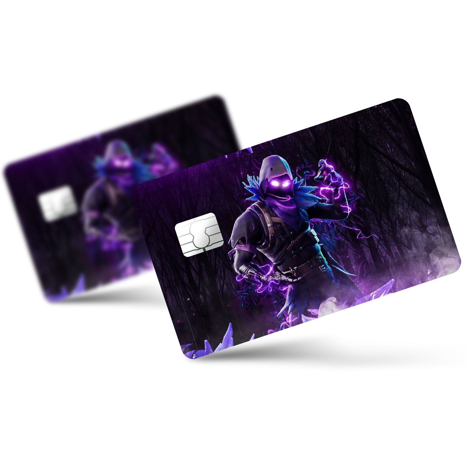 Flex Designs Credit Card Raven Full Skins - Game Fortnite Credit Card & Debit Card Skin