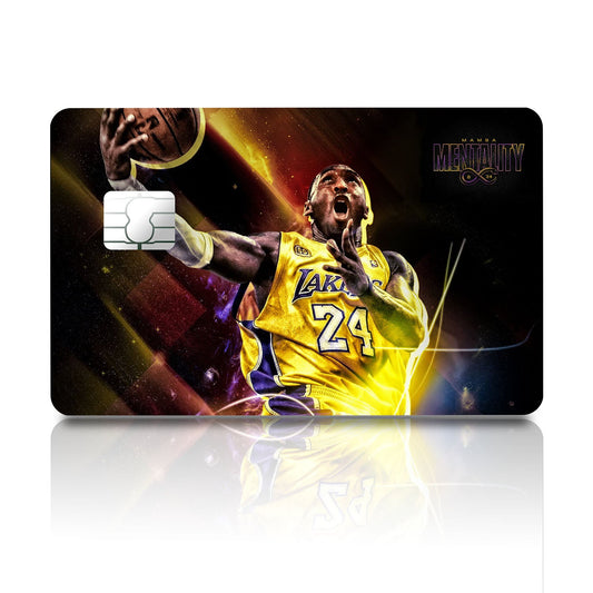 Flex Designs Credit Card Kobe Bryant Black Mamba Full Skins - Sports Basketball Credit Card & Debit Card Skin