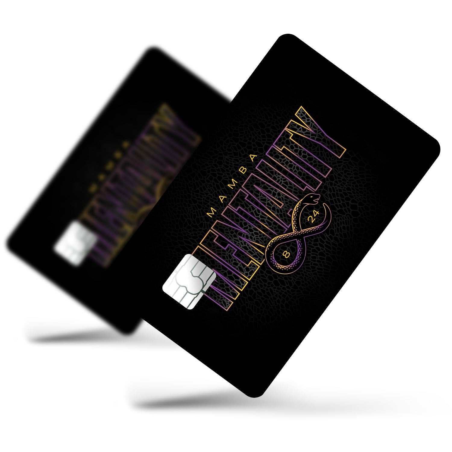 Flex Designs Credit Card Kobe Bryant Mamba Mentality Full Skins - Sports Basketball Credit Card & Debit Card Skin
