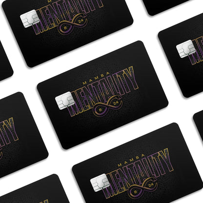 Flex Designs Credit Card Kobe Bryant Mamba Mentality Window Skins - Sports Basketball Credit Card & Debit Card Skin