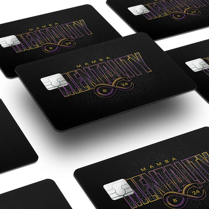 Flex Designs Credit Card Kobe Bryant Mamba Mentality Window Skins - Sports Basketball Credit Card & Debit Card Skin