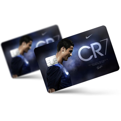 Flex Designs Credit Card Cristiano Ronaldo CR7 Full Skins - Sports Soccer Credit Card & Debit Card Skin