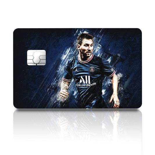 Flex Designs Credit Card PSG Messi Full Skins - Sports Soccer Credit Card & Debit Card Skin