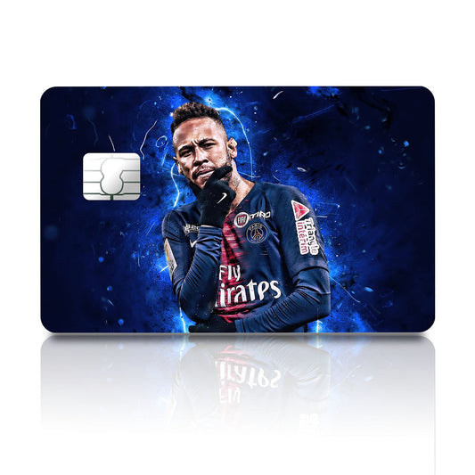 Flex Designs Credit Card PSG Neymar Celebration Full Skins - Sports Soccer Credit Card & Debit Card Skin