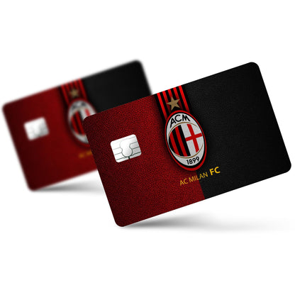 Flex Designs Credit Card AC Milan Full Skins - Sports Soccer Credit Card & Debit Card Skin