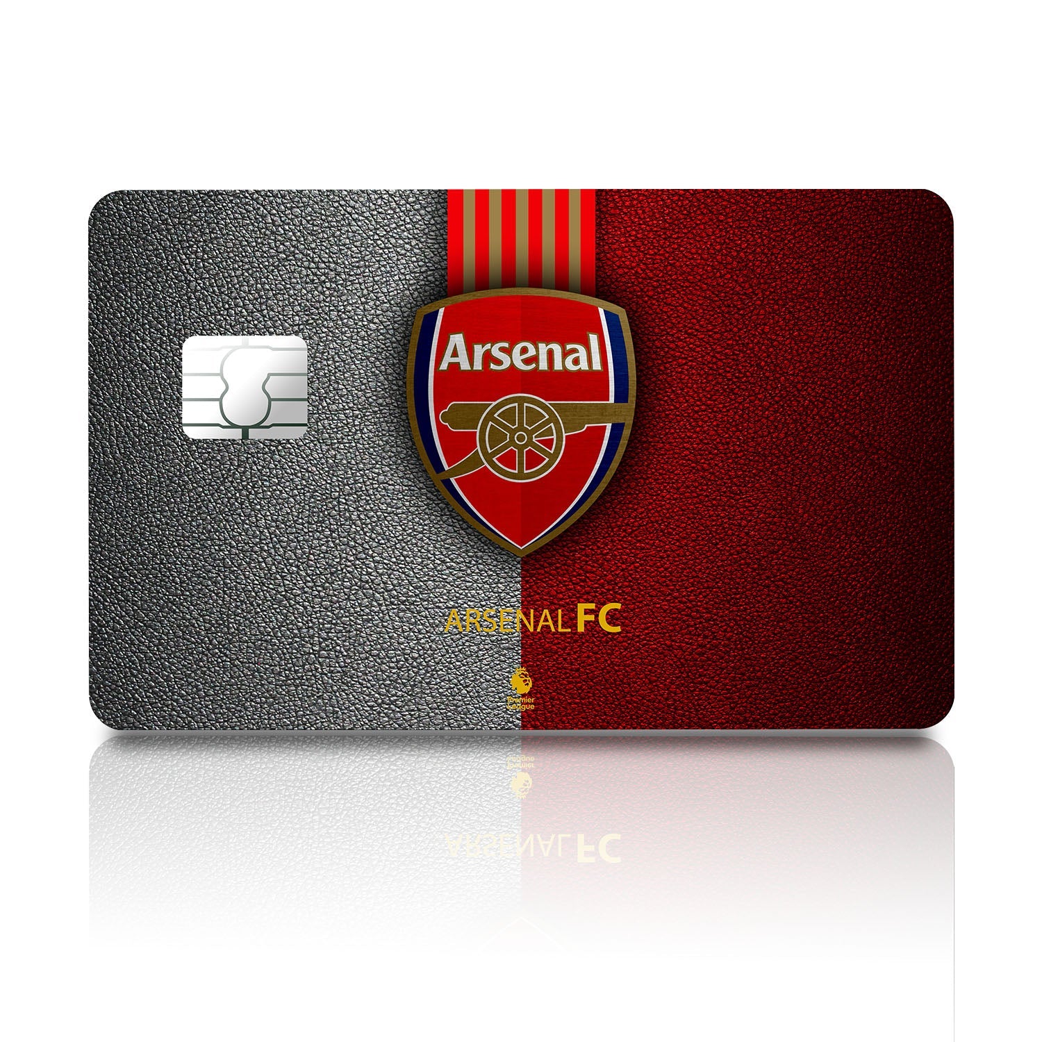 Flex Designs Credit Card Arsenal Full Skins - Sports Soccer Credit Card & Debit Card Skin