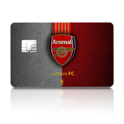 Flex Designs Credit Card Arsenal Full Skins - Sports Soccer Credit Card & Debit Card Skin