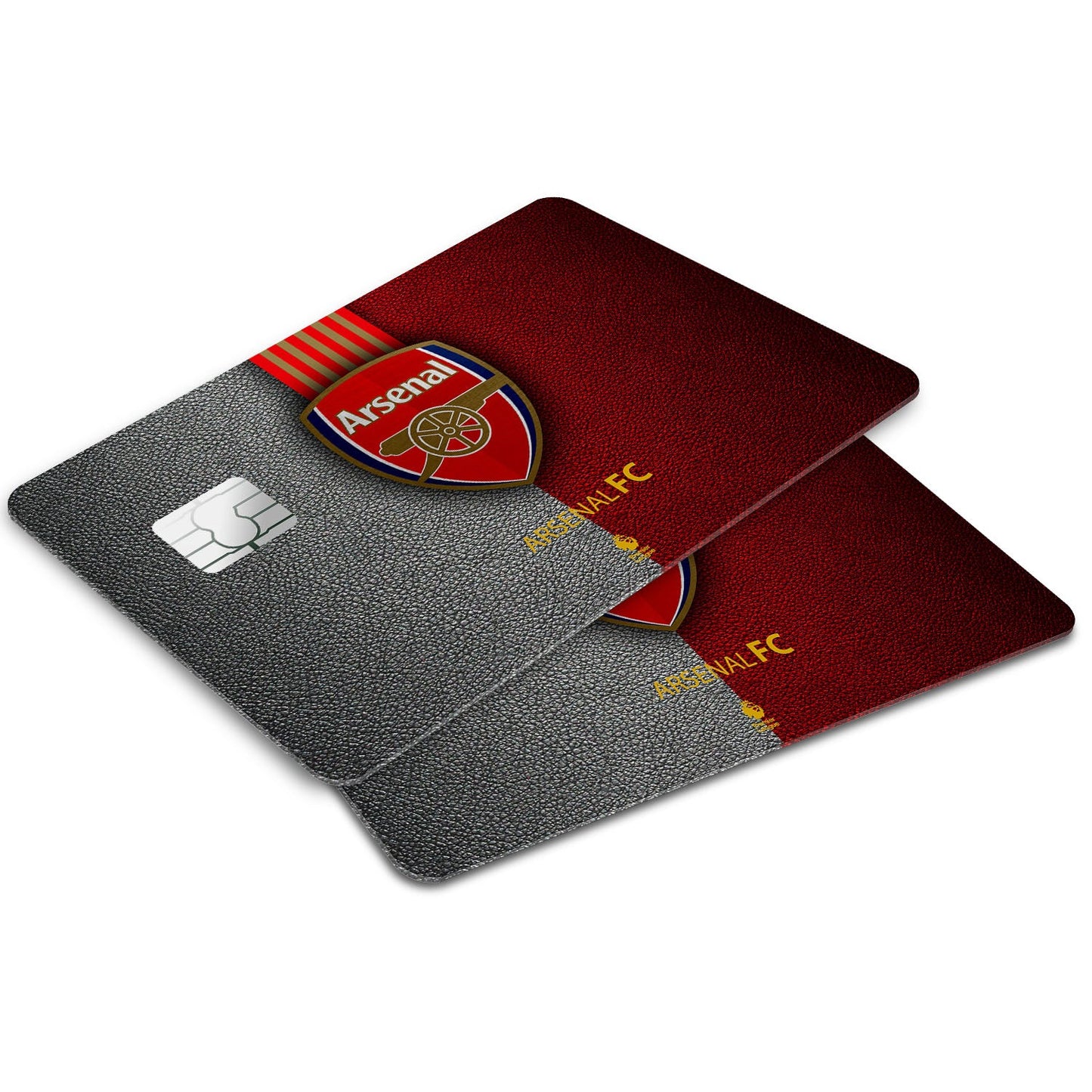 Flex Designs Credit Card Arsenal Window Skins - Sports Soccer Credit Card & Debit Card Skin
