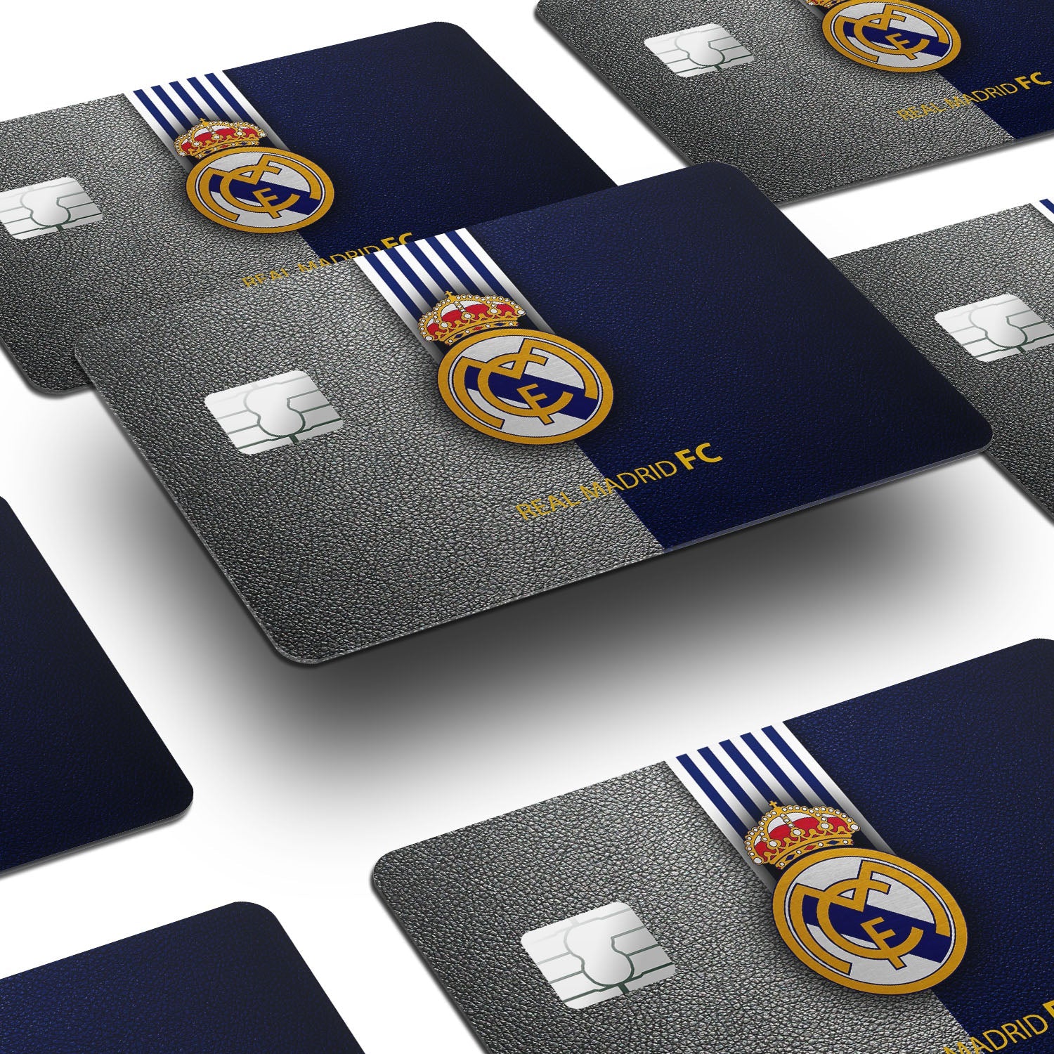Flex Designs Credit Card Real Madrid Window Skins - Sports Soccer Credit Card & Debit Card Skin