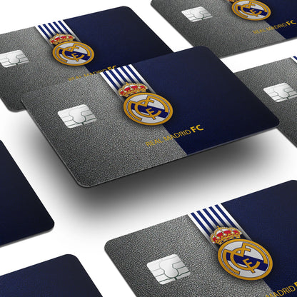 Flex Designs Credit Card Real Madrid Window Skins - Sports Soccer Credit Card & Debit Card Skin