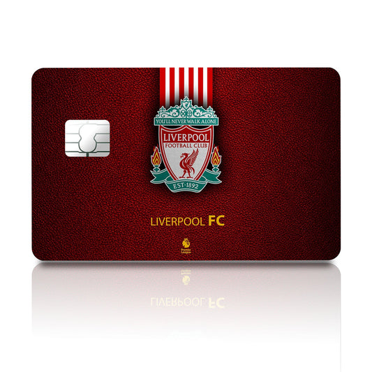 Flex Designs Credit Card Liverpool Full Skins - Sports Soccer Credit Card & Debit Card Skin