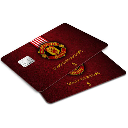 Flex Designs Credit Card Manchester United Window Skins - Sports Soccer Credit Card & Debit Card Skin