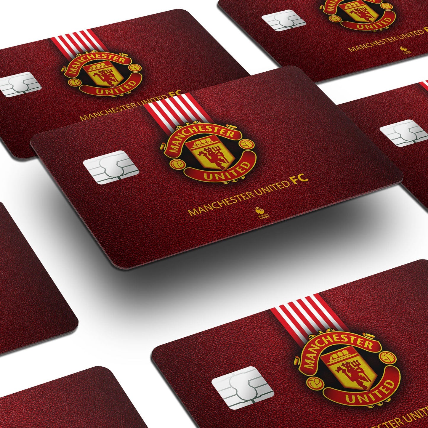 Flex Designs Credit Card Manchester United Window Skins - Sports Soccer Credit Card & Debit Card Skin
