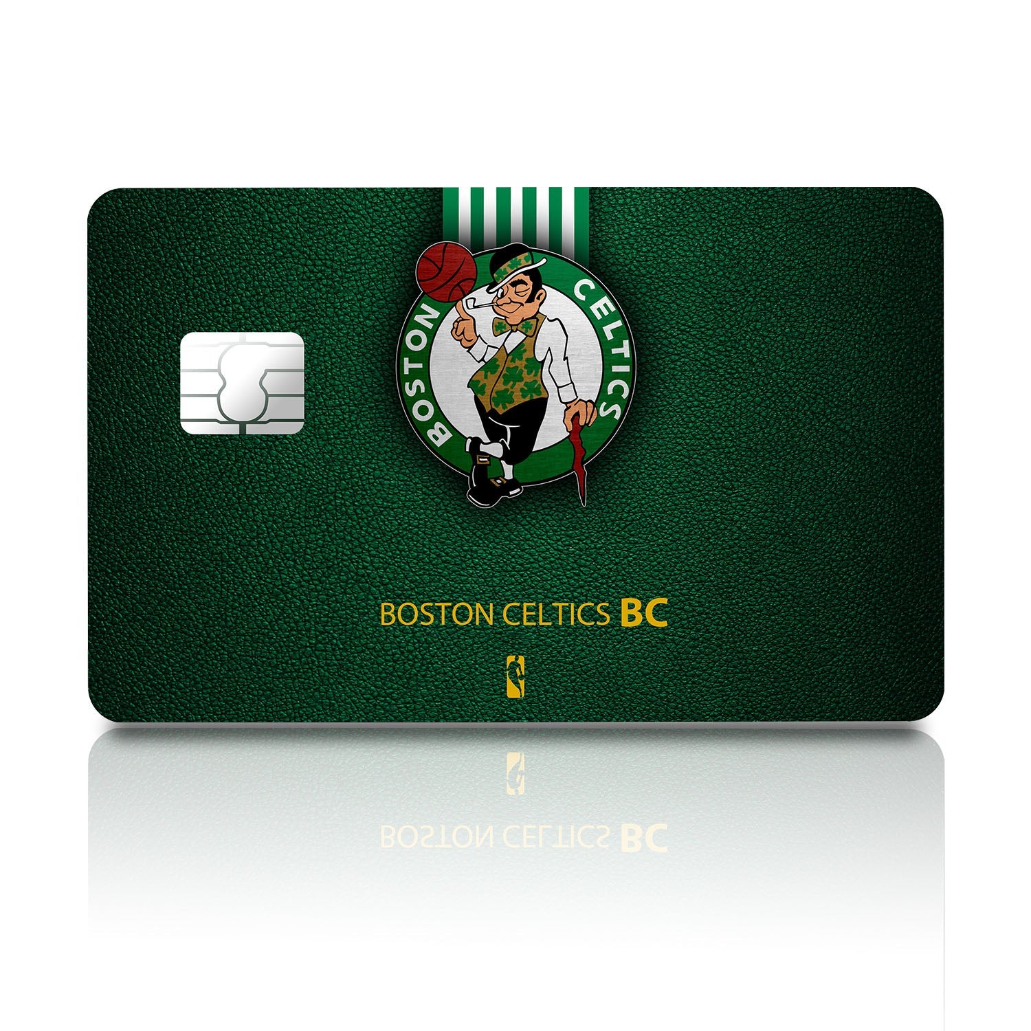 Flex Designs Credit Card Boston Celtics Full Skins - Sports Basketball Credit Card & Debit Card Skin