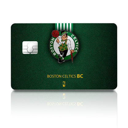 Flex Designs Credit Card Boston Celtics Full Skins - Sports Basketball Credit Card & Debit Card Skin