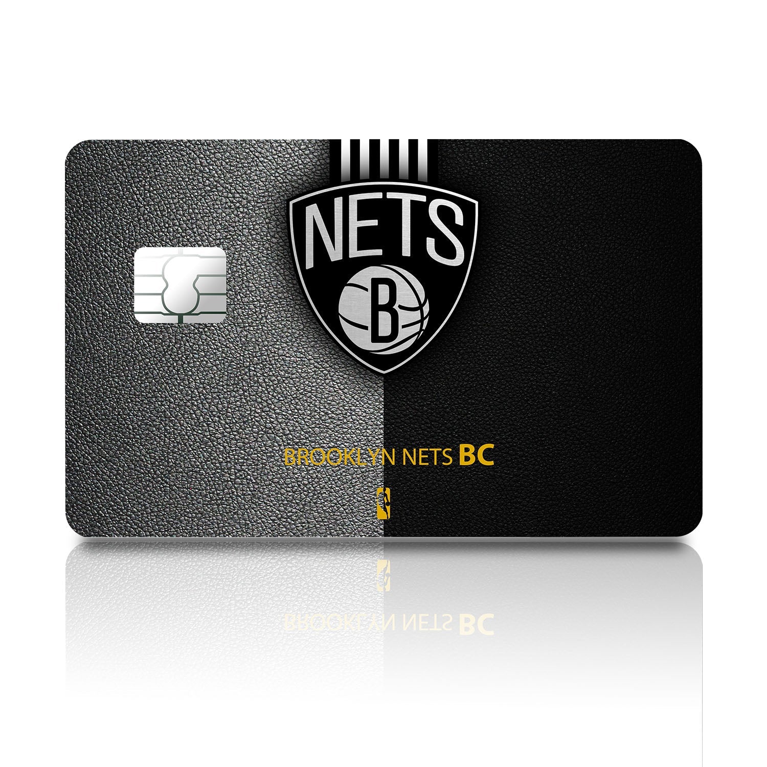 Flex Designs Credit Card Brooklyn Nets Full Skins - Sports Basketball Credit Card & Debit Card Skin