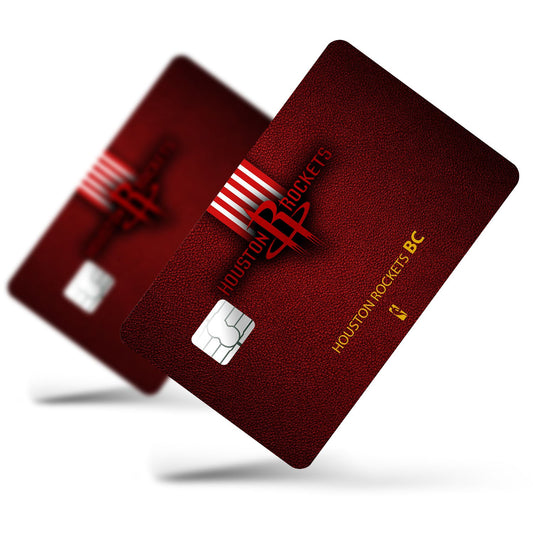 Flex Designs Credit Card Houston Rockets Full Skins - Sports Basketball Credit Card & Debit Card Skin