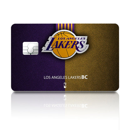 Flex Designs Credit Card Los Angeles Lakers Full Skins - Sports Basketball Credit Card & Debit Card Skin