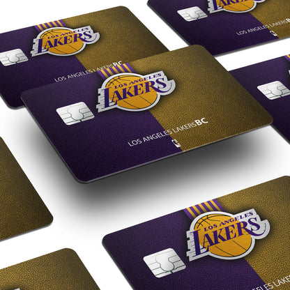 Flex Designs Credit Card Los Angeles Lakers Window Skins - Sports Basketball Credit Card & Debit Card Skin