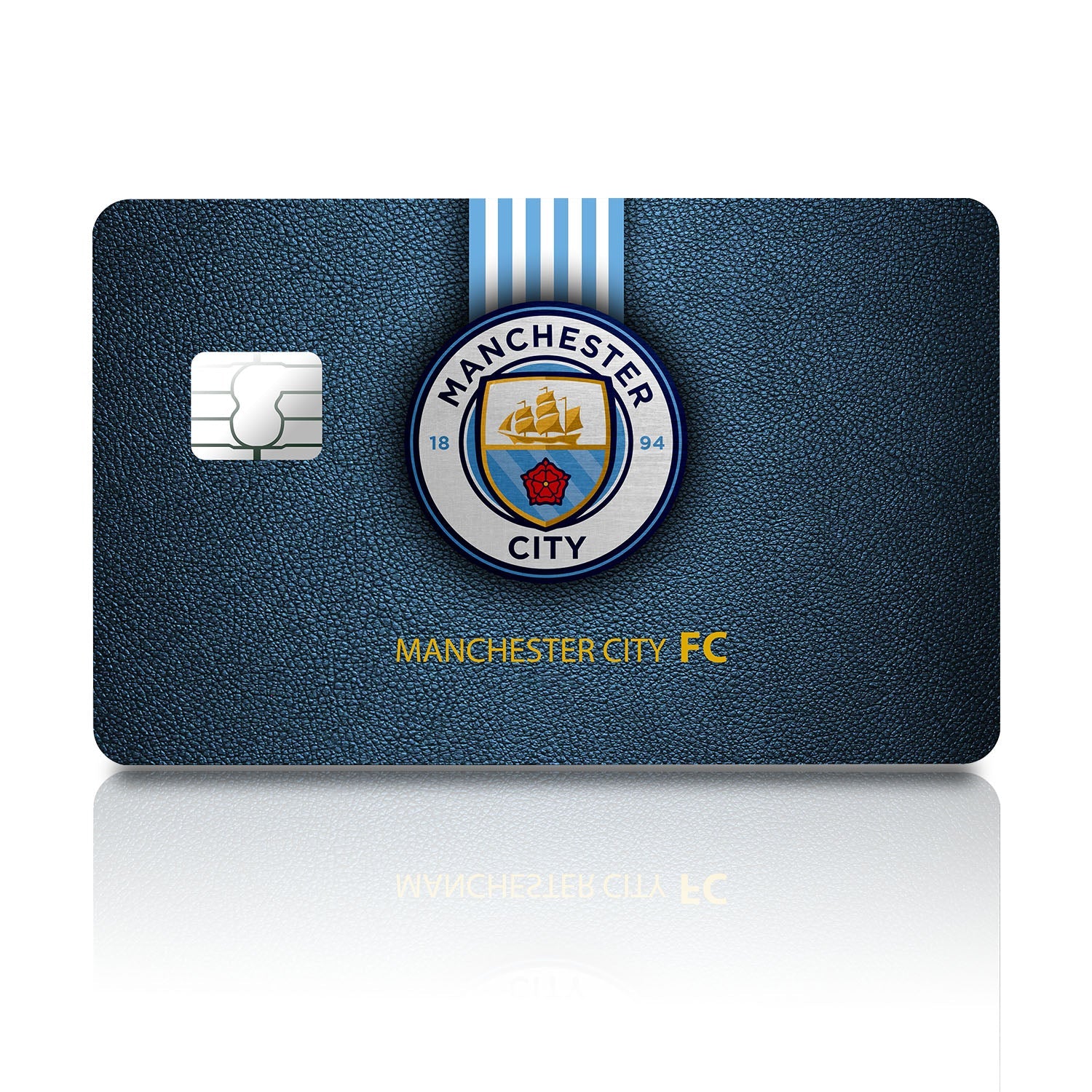 Flex Designs Credit Card Manchester City Full Skins - Sports Soccer Credit Card & Debit Card Skin