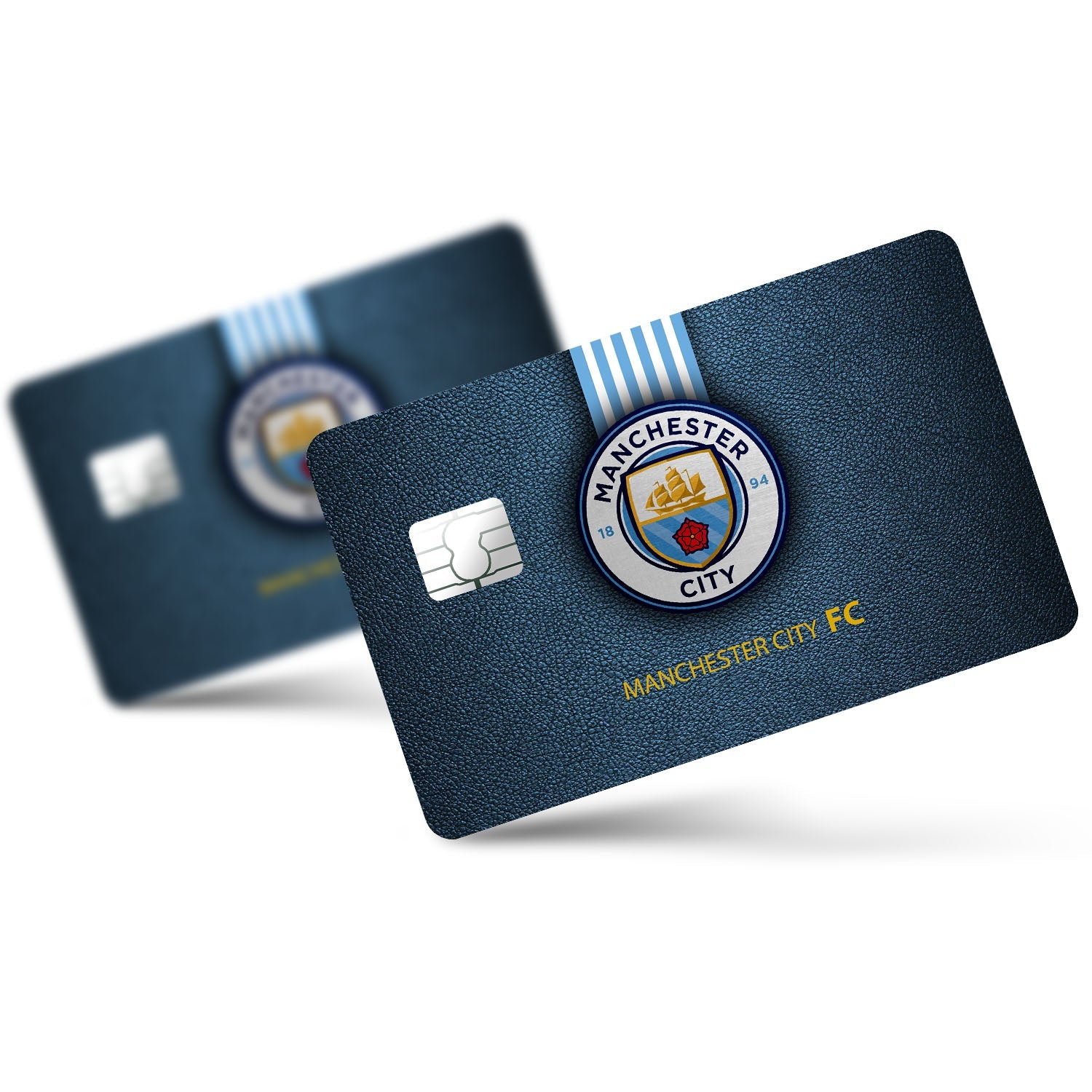 Flex Designs Credit Card Manchester City Full Skins - Sports Soccer Credit Card & Debit Card Skin