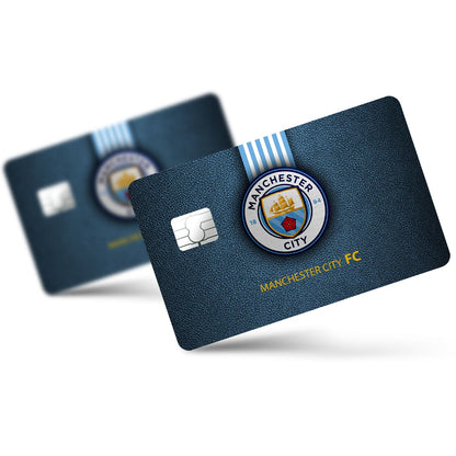 Flex Designs Credit Card Manchester City Full Skins - Sports Soccer Credit Card & Debit Card Skin