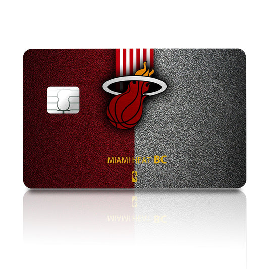 Flex Designs Credit Card Miami Heat Full Skins - Sports Basketball Credit Card & Debit Card Skin