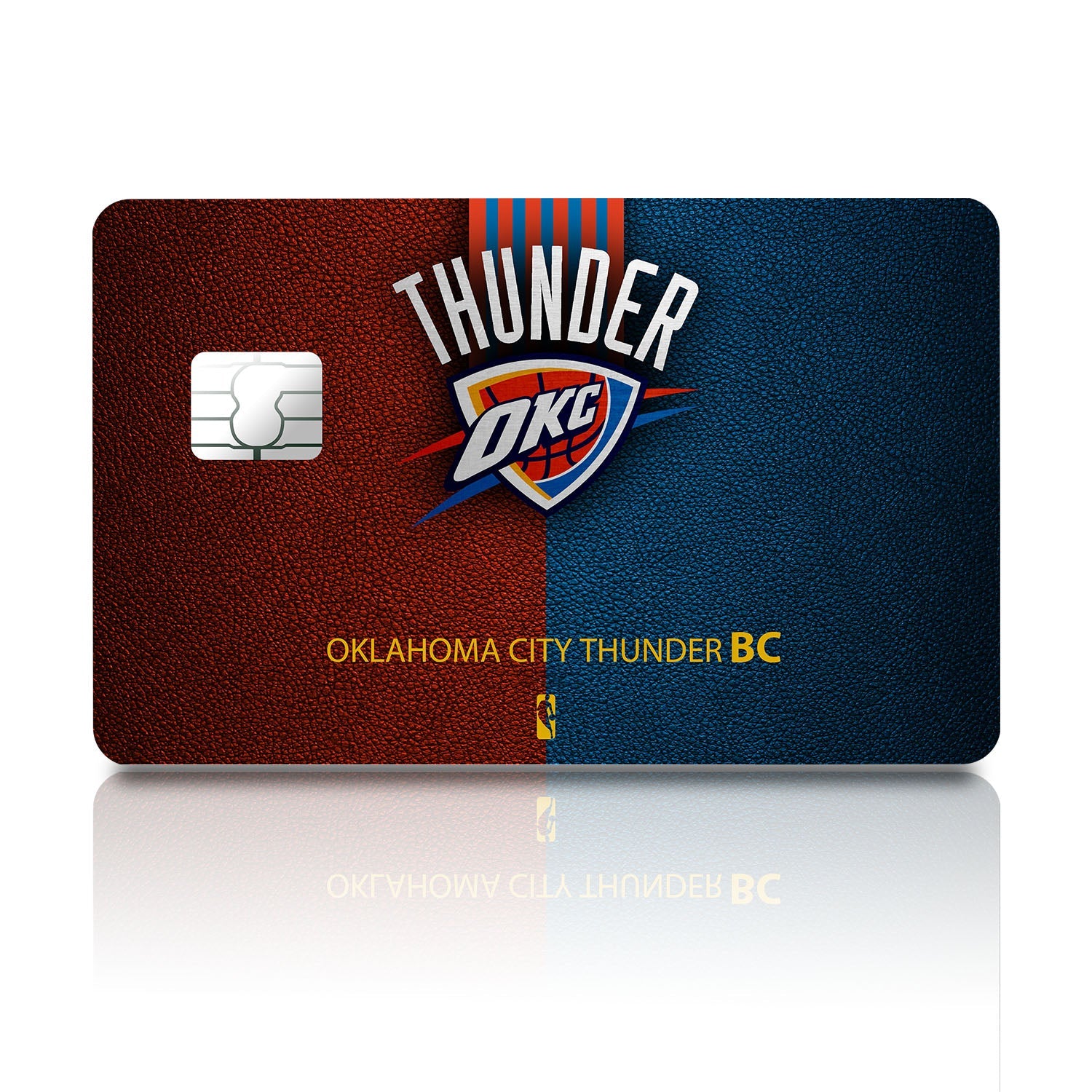 Flex Designs Credit Card Oklahoma City Thunder Full Skins - Sports Basketball Credit Card & Debit Card Skin