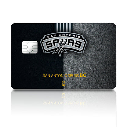 Flex Designs Credit Card San Antonio Spurs Full Skins - Sports Basketball Credit Card & Debit Card Skin