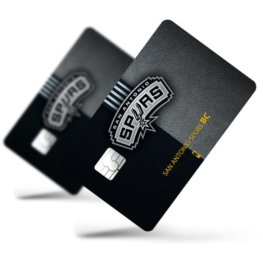 Flex Designs Credit Card San Antonio Spurs Full Skins - Sports Basketball Credit Card & Debit Card Skin