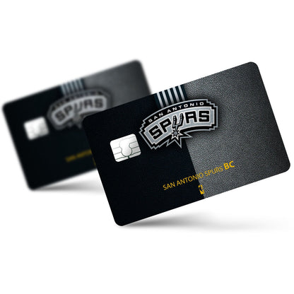 Flex Designs Credit Card San Antonio Spurs Full Skins - Sports Basketball Credit Card & Debit Card Skin