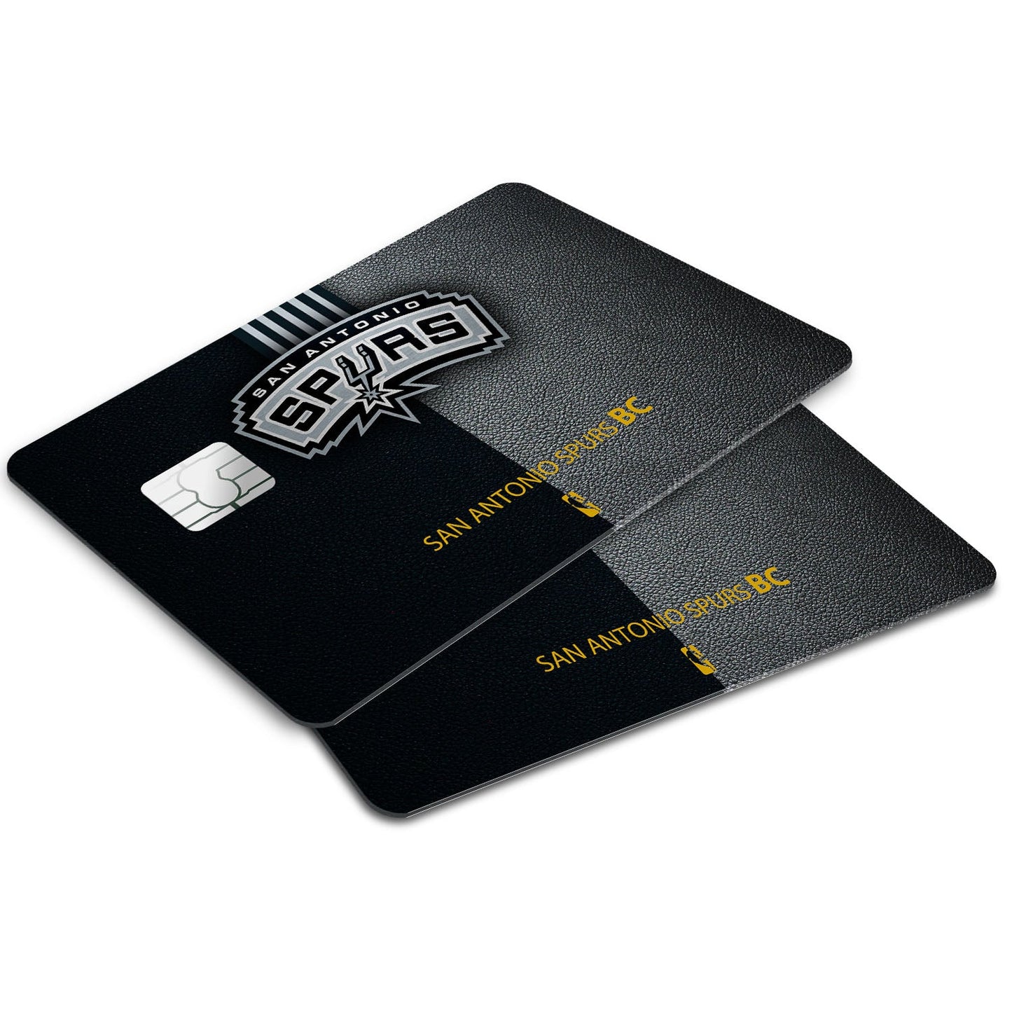 Flex Designs Credit Card San Antonio Spurs Window Skins - Sports Basketball Credit Card & Debit Card Skin