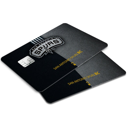Flex Designs Credit Card San Antonio Spurs Window Skins - Sports Basketball Credit Card & Debit Card Skin
