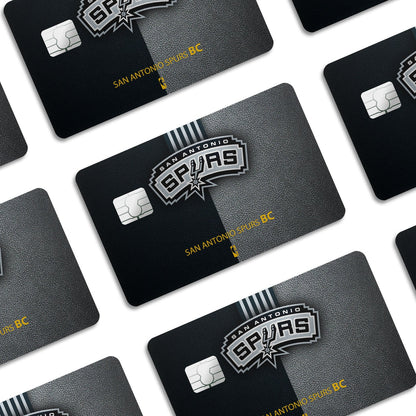 Flex Designs Credit Card San Antonio Spurs Window Skins - Sports Basketball Credit Card & Debit Card Skin