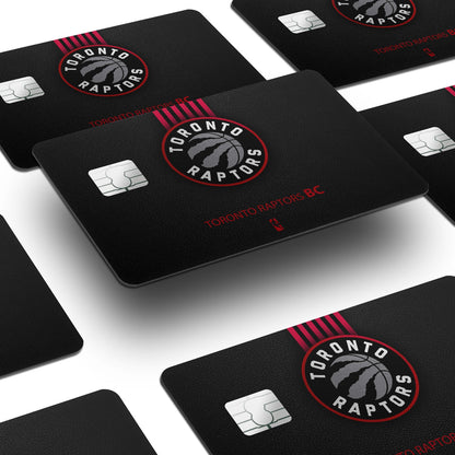 Flex Designs Credit Card Toronto Raptors Window Skins - Sports Basketball Credit Card & Debit Card Skin