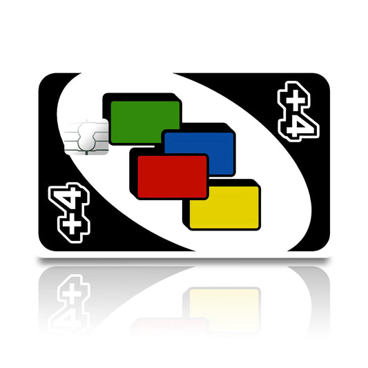 Flex Designs Credit Card Uno Plus 4 Full Skins - Meme  Credit Card & Debit Card Skin