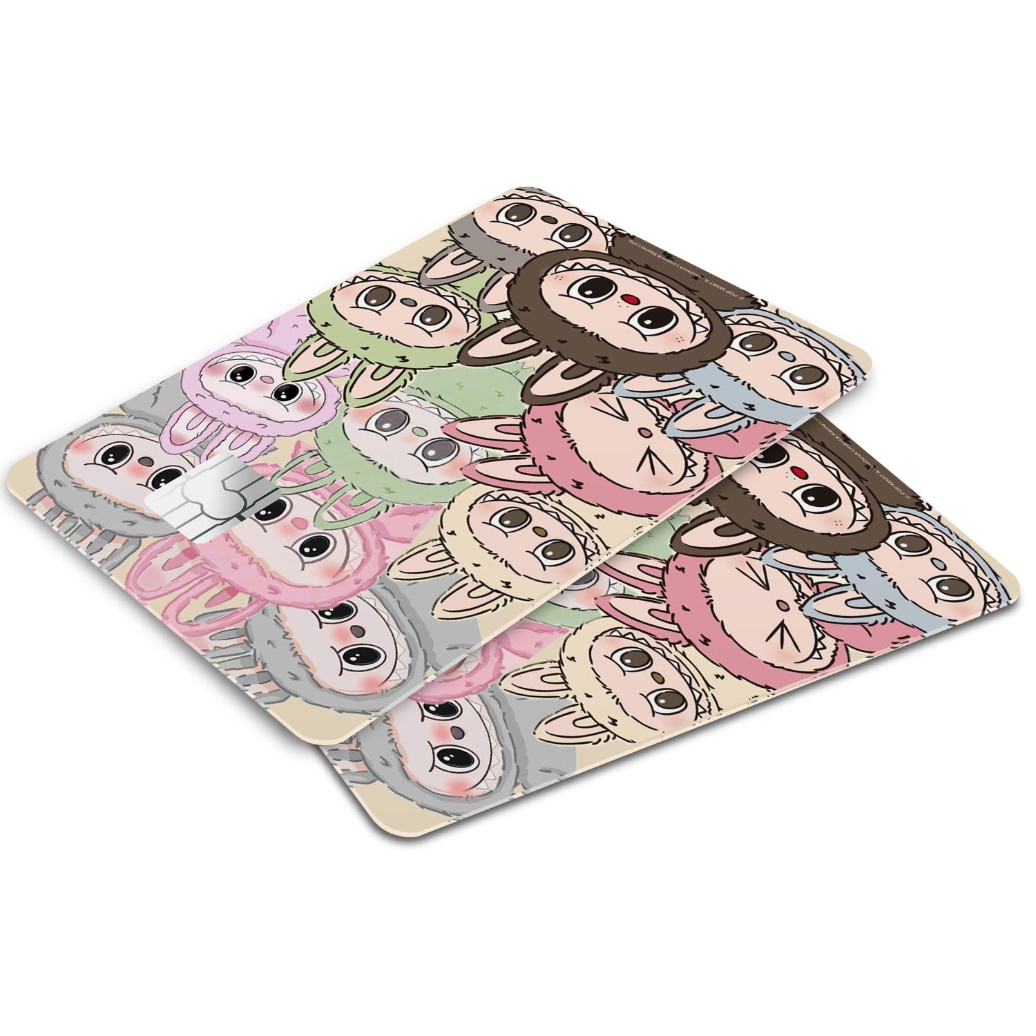 labubu card graded Cute Labubu Pattern Credit Card Credit Card & Debit Card Skin – Flex Design Store